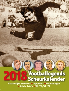 Voetballegends Scheurkalender 2018